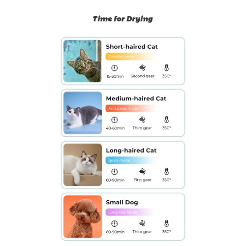 Pet Dryer Room β Automatic Hot & Cold Air Pet Drying Box | 3-Speed Wind Modes | Temperature Controlled | For Cats & Dogs