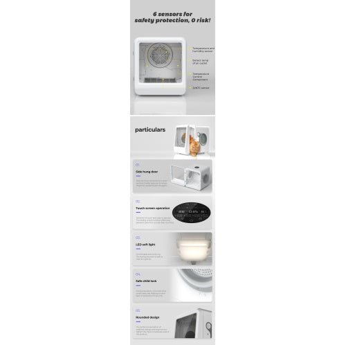 Pet Dryer Room β Automatic Hot & Cold Air Pet Drying Box | 3-Speed Wind Modes | Temperature Controlled | For Cats & Dogs